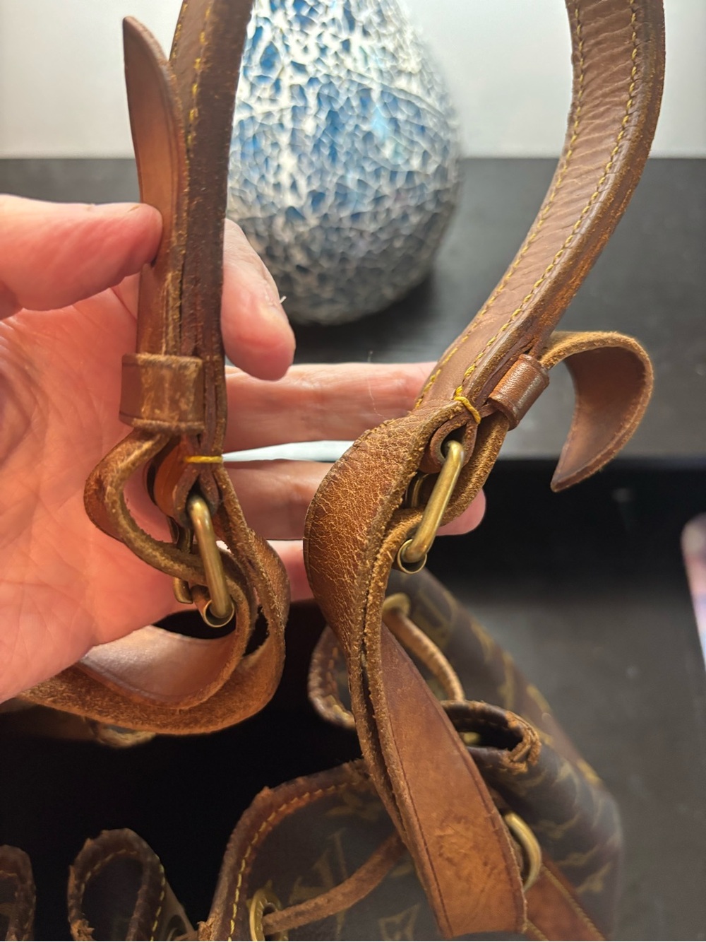 Authentic Vintage Louis VuittonMonogram Noé Bucket Bag Great Project/Daily Piece - Picture 13 of 14